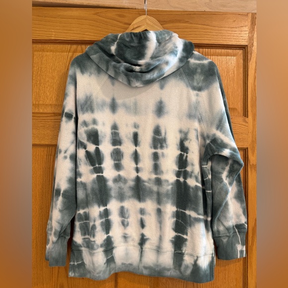 Pink Tie Dye Hooded Sweatshirt - Picture 5 of 8